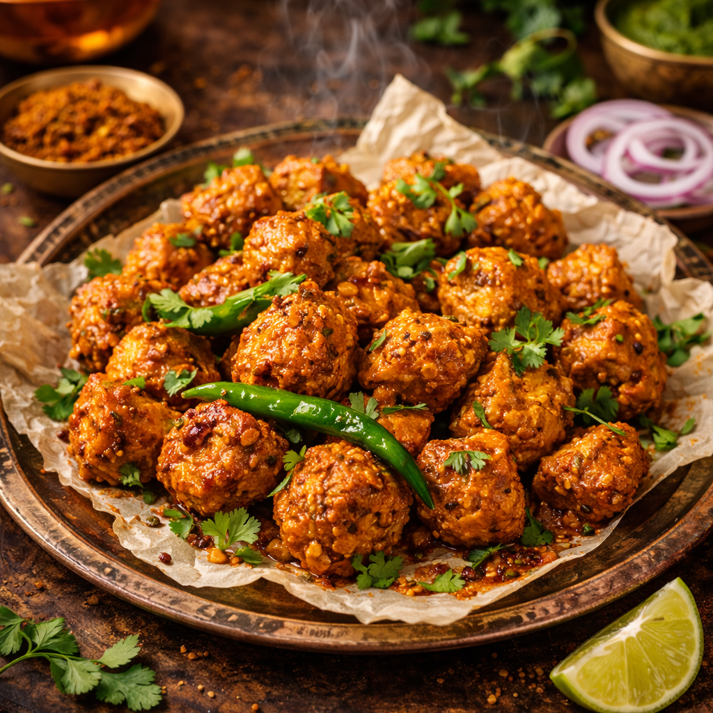 Mughlai Soya Achari